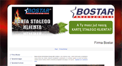 Desktop Screenshot of bostar.com.pl