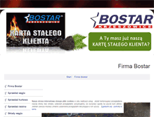 Tablet Screenshot of bostar.com.pl